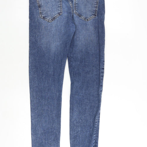 Denim & Co. Mens Blue Cotton Skinny Jeans Size 28 in L30 in Slim Button