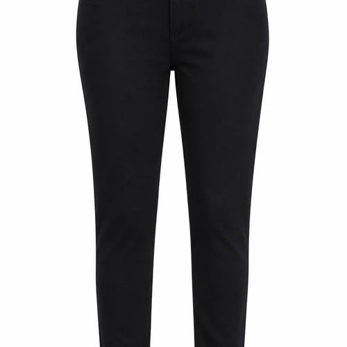 Denim & Co. Womens Black Cotton Skinny Jeans Size 10 Regular Zip