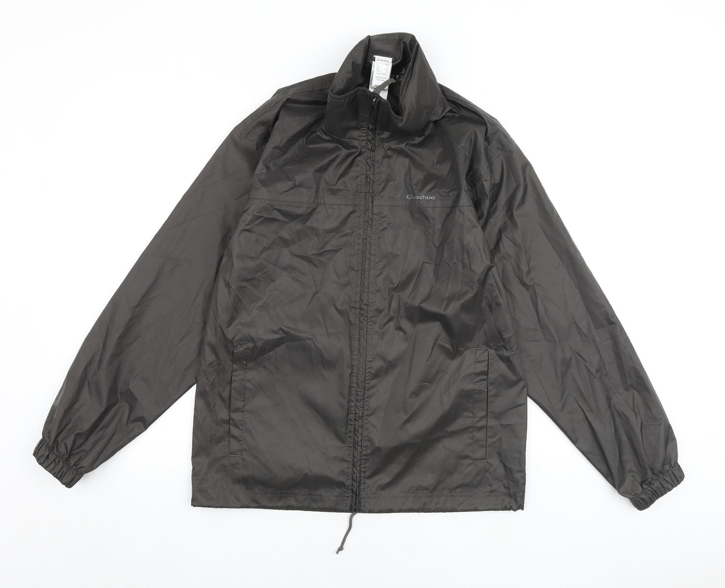 Quechua Mens Grey Jacket Size S Zip