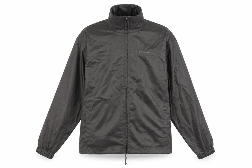 Quechua Mens Grey Jacket Size S Zip