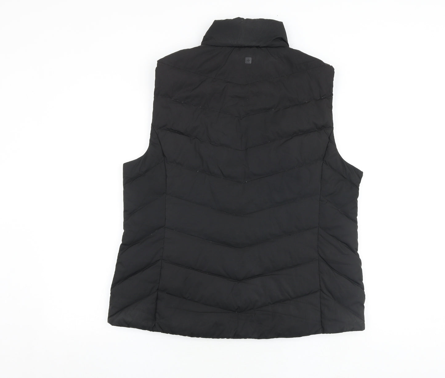 Mountain Warehouse Womens Black Gilet Jacket Size 16 Zip
