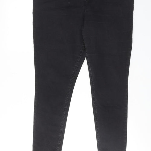 F&F Womens Black Cotton Jegging Jeans Size 18 Regular