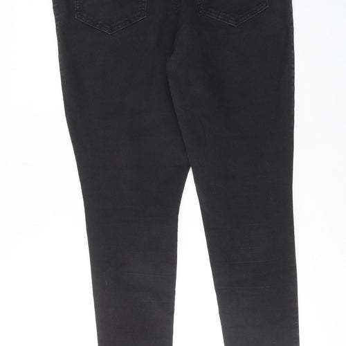 F&F Womens Black Cotton Jegging Jeans Size 18 Regular