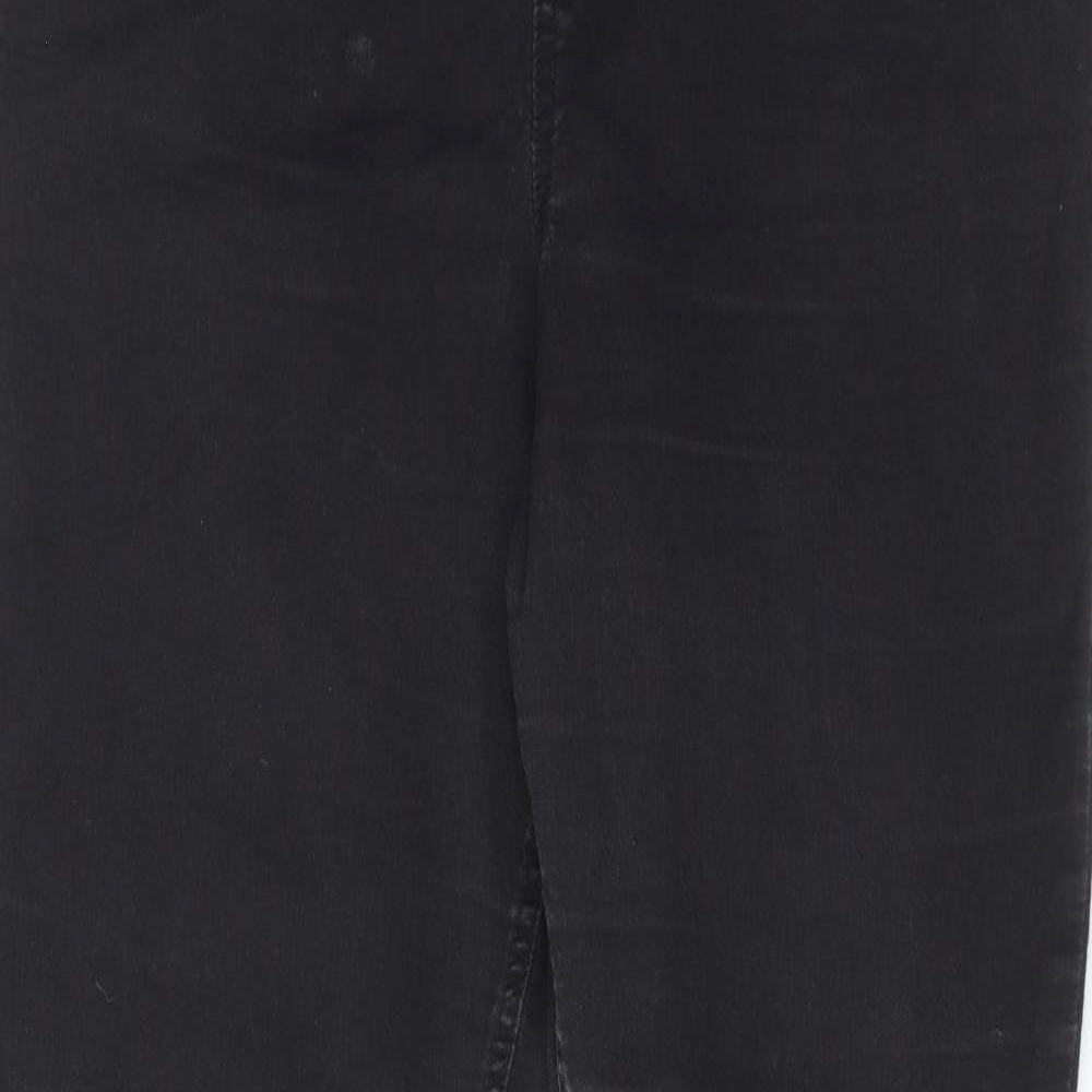 F&F Womens Black Cotton Jegging Jeans Size 18 Regular