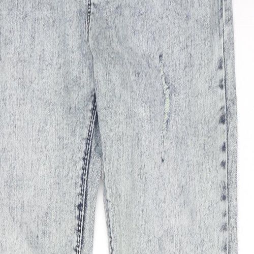 Atmosphere Womens Blue Cotton Skinny Jeans Size 12 Regular Zip