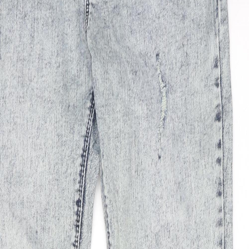 Atmosphere Womens Blue Cotton Skinny Jeans Size 12 Regular Zip