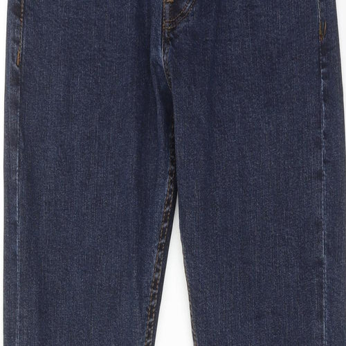 Denim & Co. Mens Blue Cotton Skinny Jeans Size 28 in L32 in Slim Button