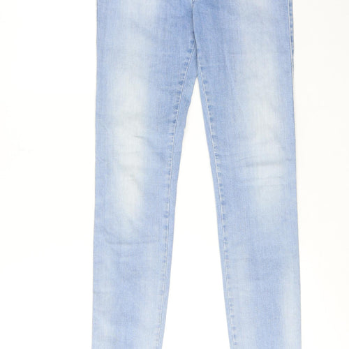 Diesel Womens Blue Cotton Skinny Jeans Size 29 in L32 in Regular Zip