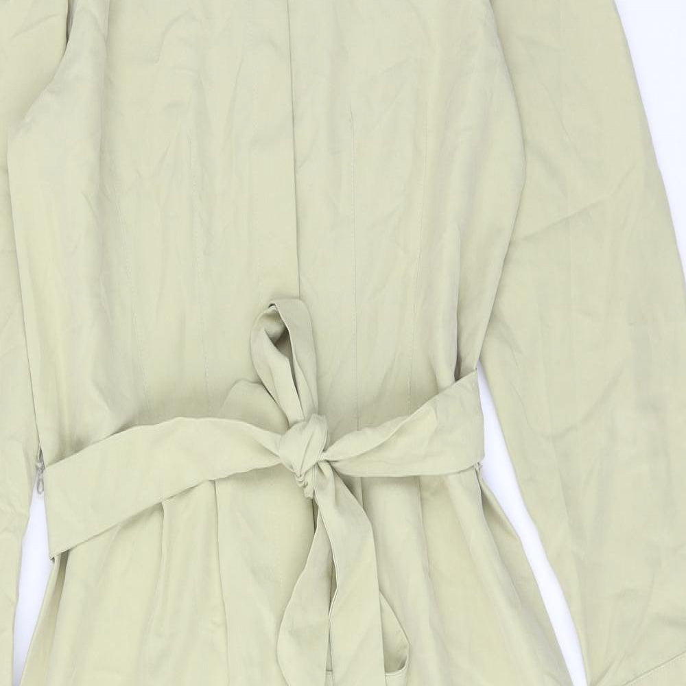 Autograph Womens Ivory Modal Maxi Size 12 Round Neck Button