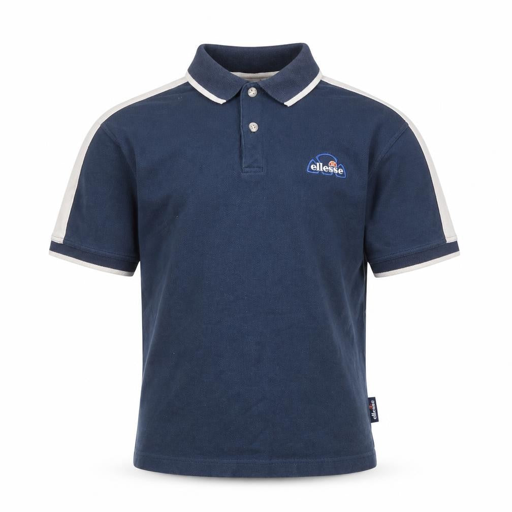 Ellesse Boys Blue Cotton Basic Polo Size 11-12 Years Collared Button