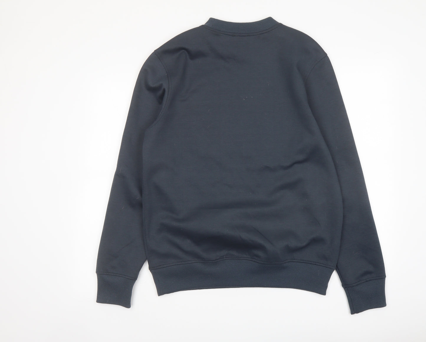 River Island Mens Grey Polyester Pullover Sweatshirt Size M