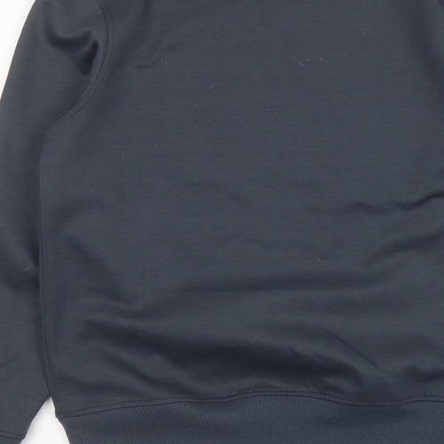 River Island Mens Grey Polyester Pullover Sweatshirt Size M