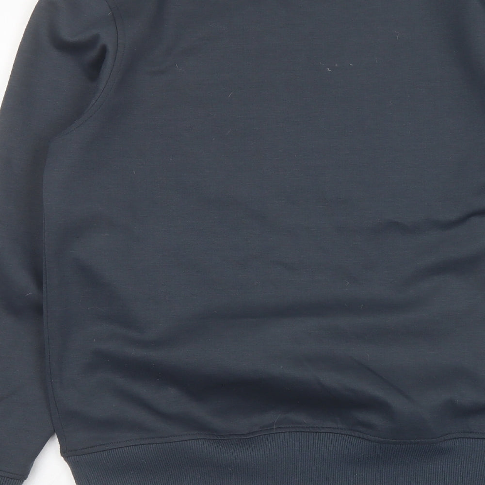 River Island Mens Grey Polyester Pullover Sweatshirt Size M