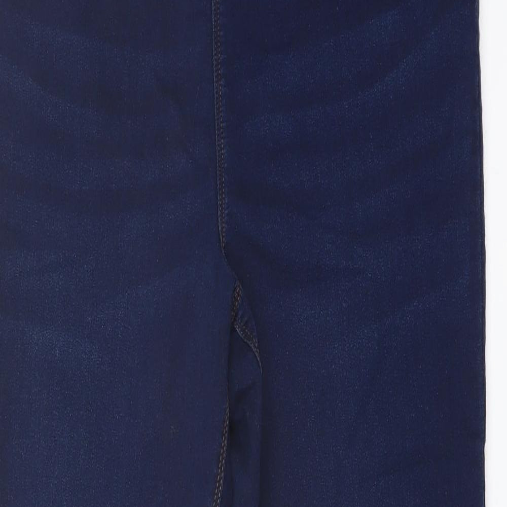 Papaya Womens Blue Cotton Jegging Jeans Size 16 L27 in Regular