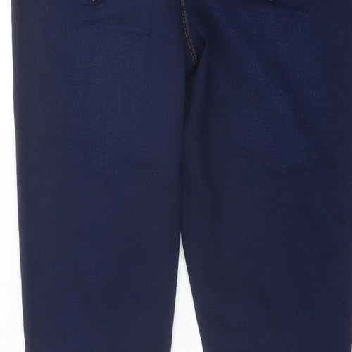 Papaya Womens Blue Cotton Jegging Jeans Size 16 L27 in Regular