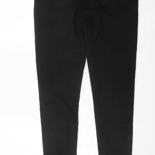 365 Denim Womens Black Cotton Jegging Jeans Size 16 L28 in Regular