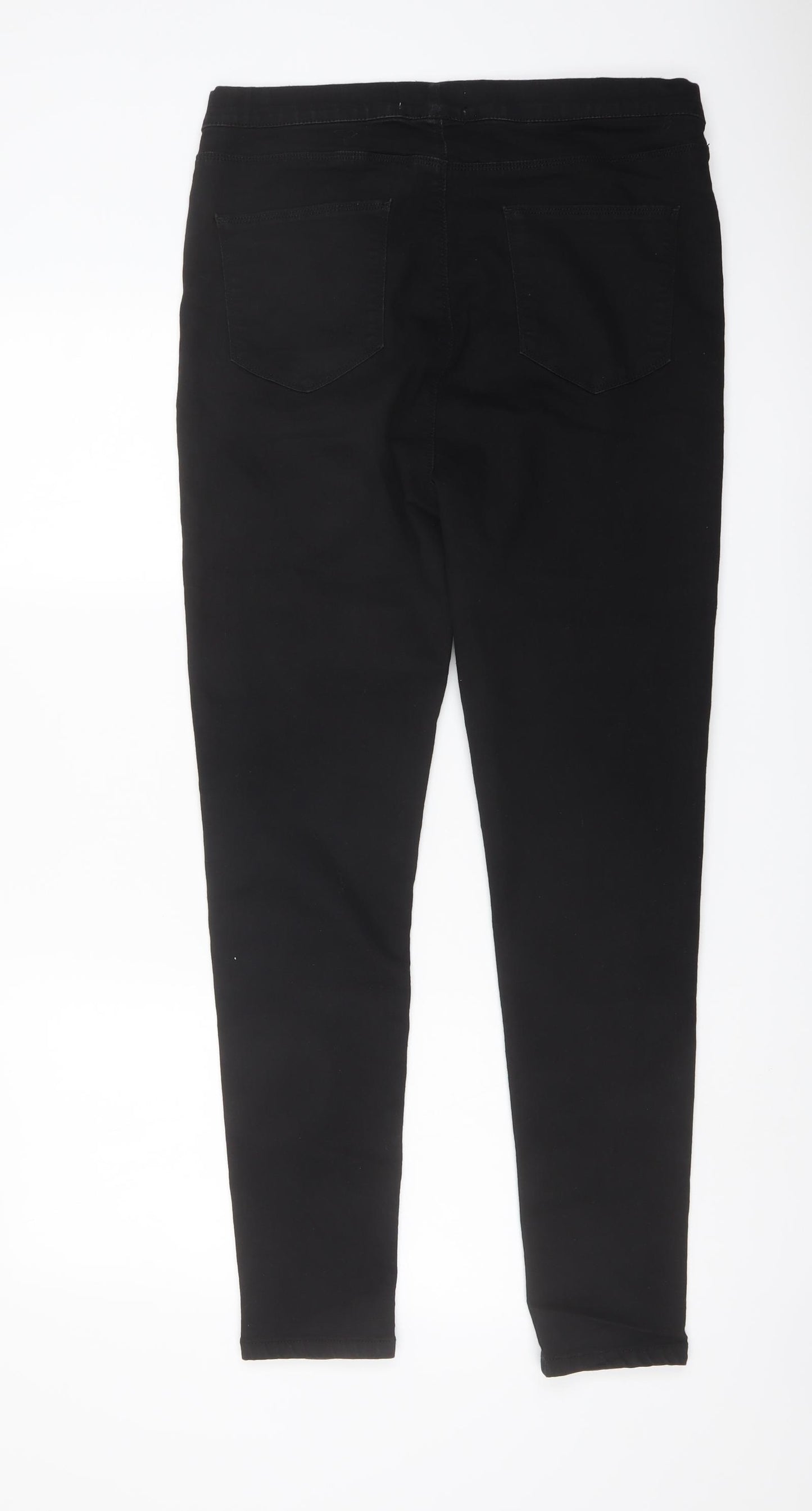 365 Denim Womens Black Cotton Jegging Jeans Size 16 L28 in Regular