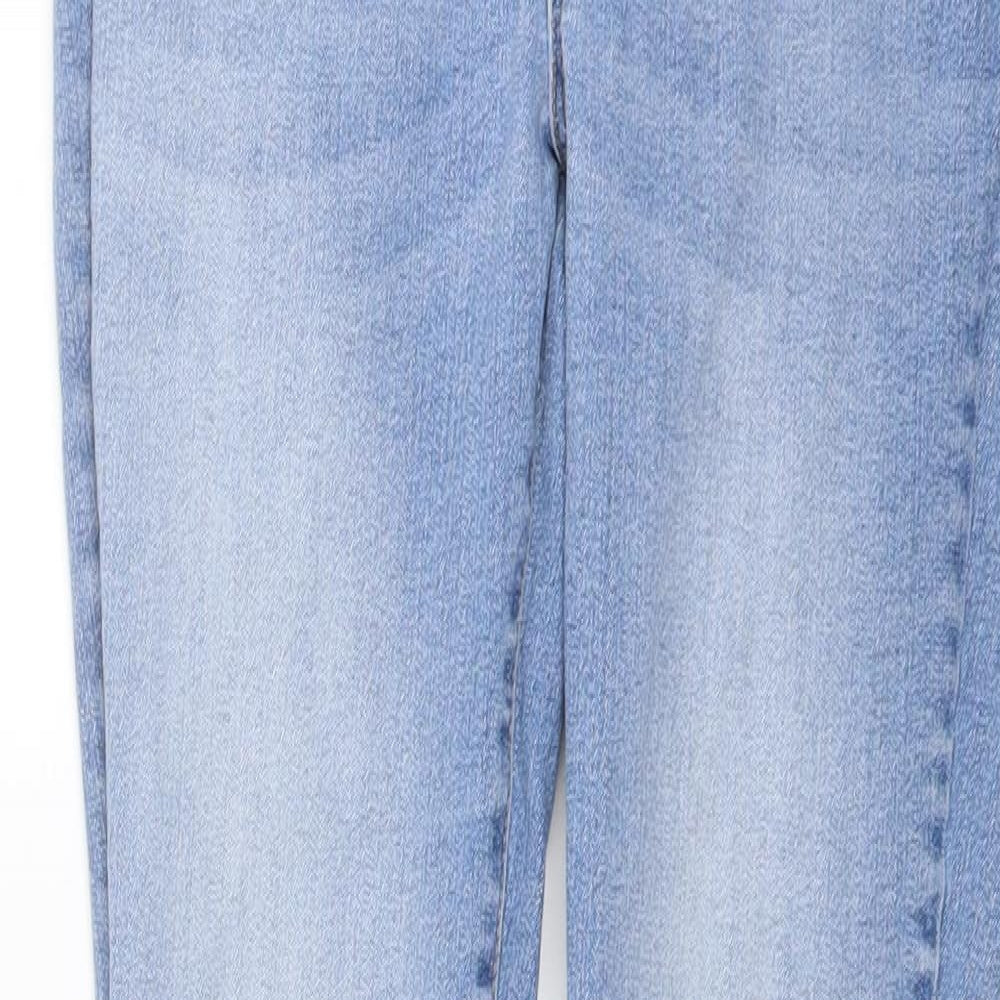 D. Jeans Womens Blue Cotton Skinny Jeans Size 6 L26 in Regular Button
