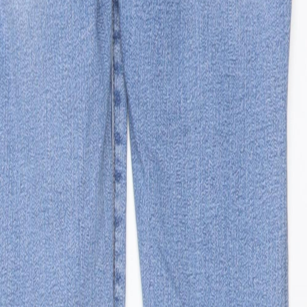 D. Jeans Womens Blue Cotton Skinny Jeans Size 6 L26 in Regular Button