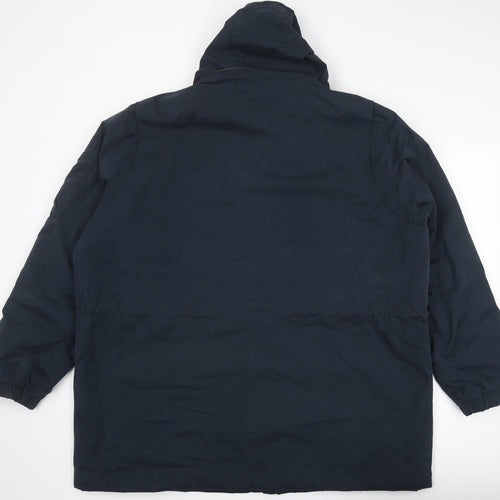 Marks and Spencer Mens Blue Jacket Size 3XL Zip