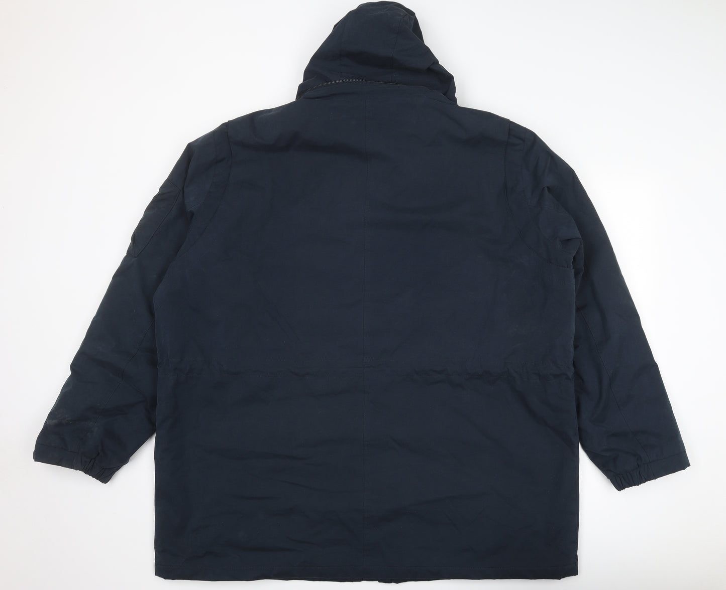 Marks and Spencer Mens Blue Jacket Size 3XL Zip