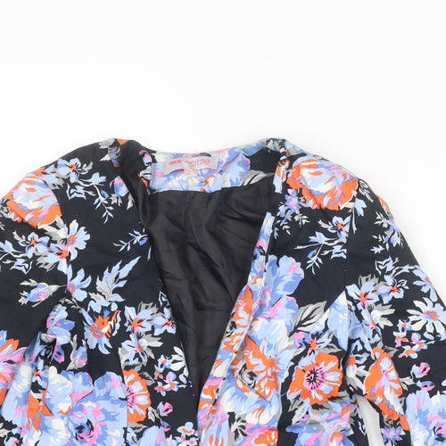 ASOS Womens Multicoloured Floral Jacket Blazer Size 10