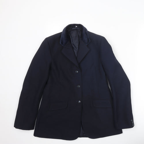 The Cotswold Womens Blue Polyester Jacket Suit Jacket Size 4 - Show Jacket