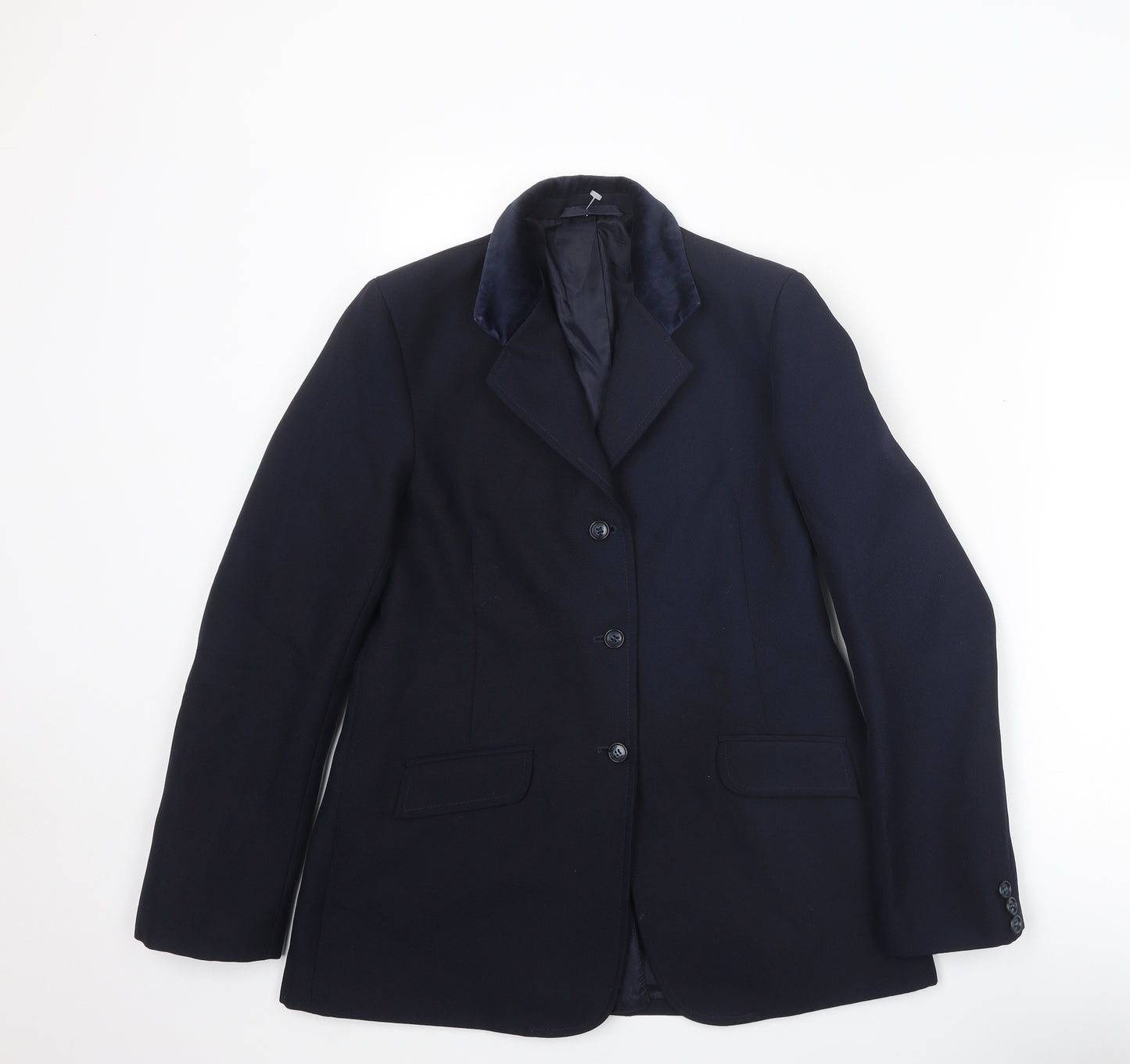 The Cotswold Womens Blue Polyester Jacket Suit Jacket Size 4 - Show Jacket