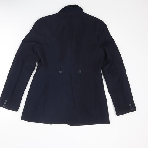 The Cotswold Womens Blue Polyester Jacket Suit Jacket Size 4 - Show Jacket