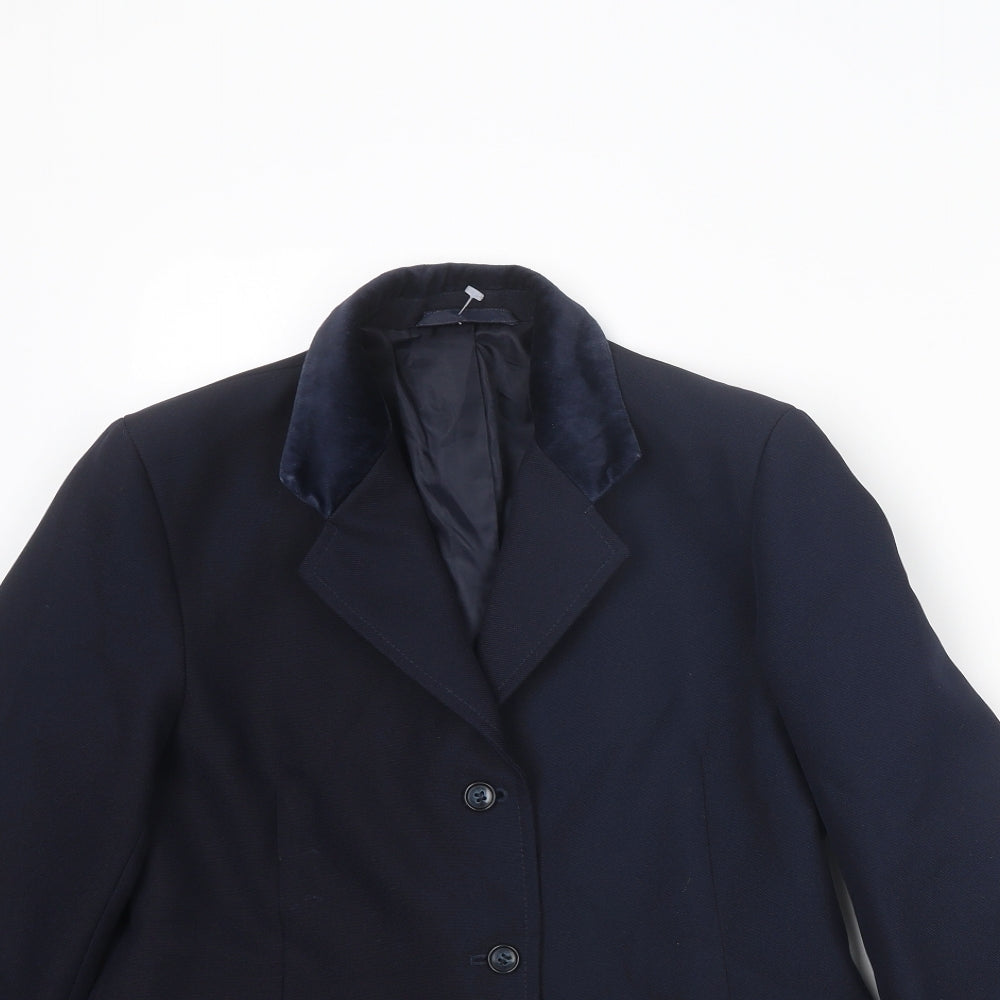 The Cotswold Womens Blue Polyester Jacket Suit Jacket Size 4 - Show Jacket