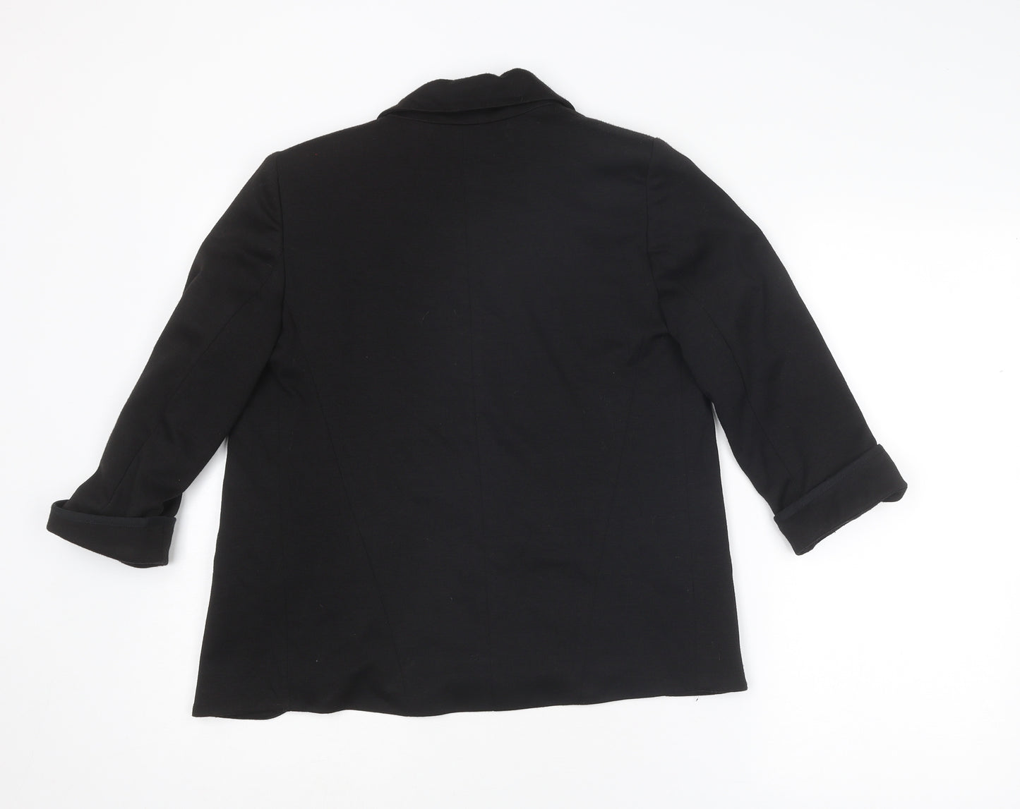 Topshop Womens Black Jacket Blazer Size 6