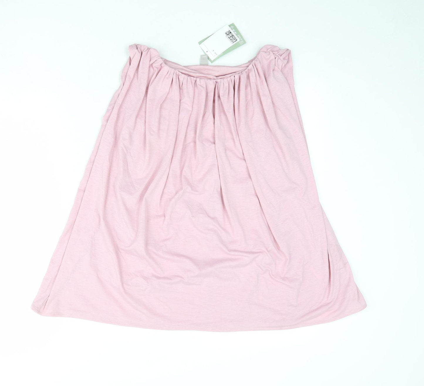 H&M Womens Pink Polyester Basic Tank Size S Round Neck