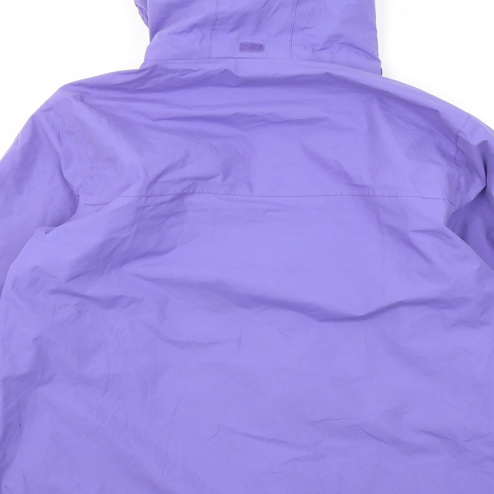 Regatta Girls Purple Rain Coat Coat Size 15-16 Years Zip