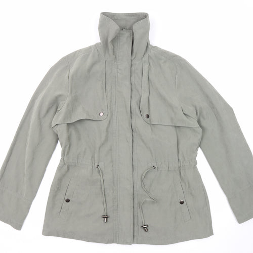 Authentic Womens Green Jacket Size 10 Button