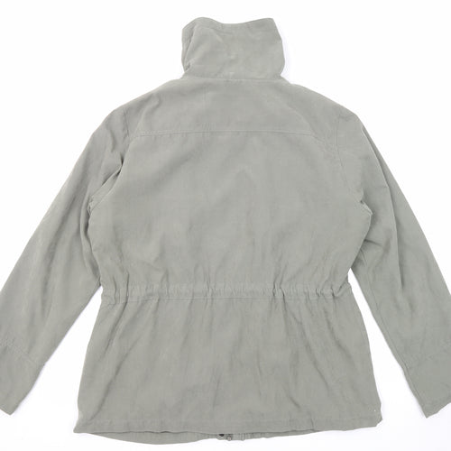 Authentic Womens Green Jacket Size 10 Button