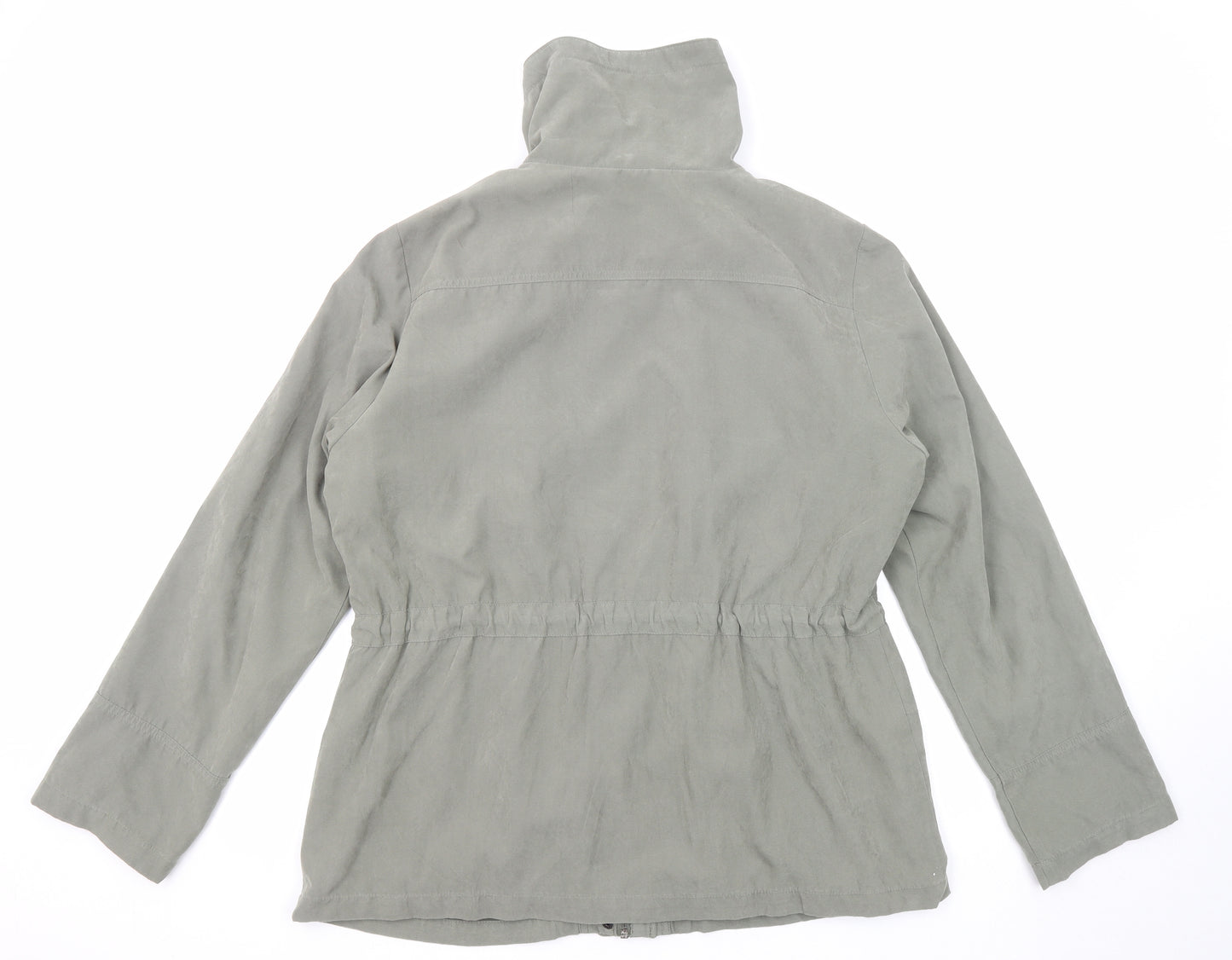 Authentic Womens Green Jacket Size 10 Button