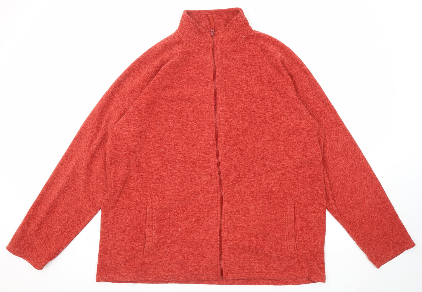 Mountain Warehouse Mens Red Jacket Size 2XL Zip