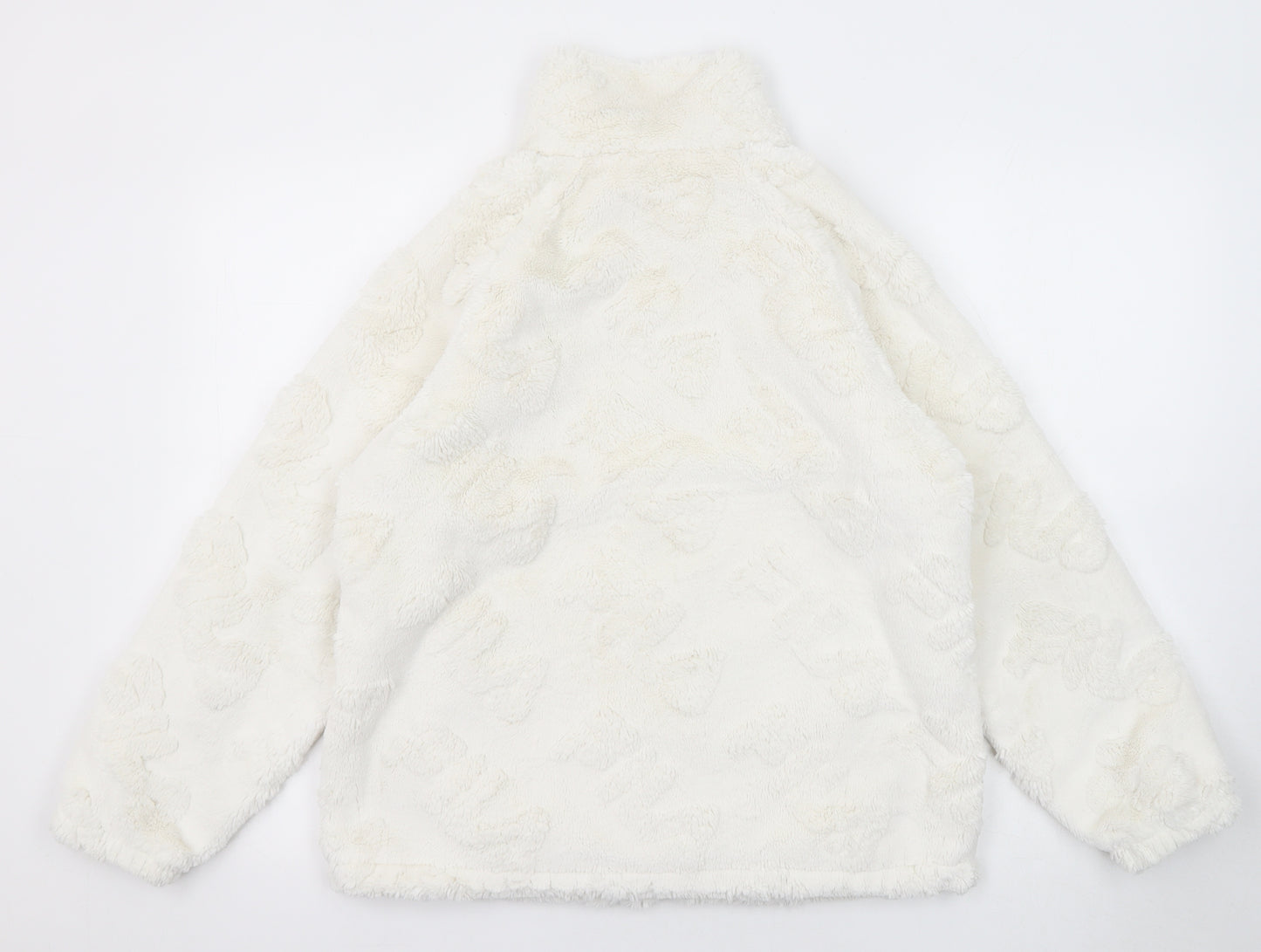 FILA Girls White Jacket Size 15-16 Years Zip