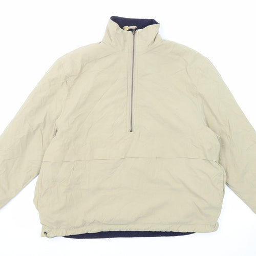 Phase Eight Mens Beige Anorak Jacket Size L Zip