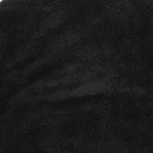 Urban Outfitters Womens Black Jacket Size S Zip - Teddy Style