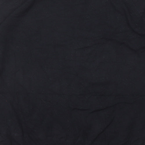 Dunnes Stores Womens Black Round Neck Viscose Pullover Jumper Size M