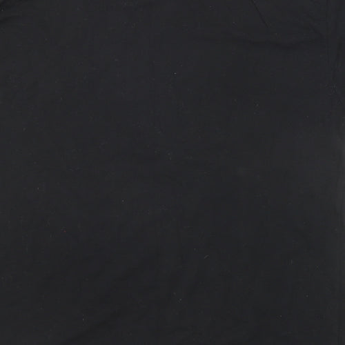 Bubblegum Mens Black Polyester T-Shirt Size M Round Neck - Super Dad