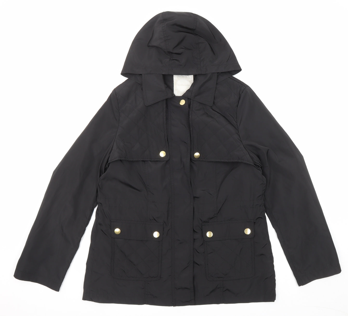 BHS Womens Black Jacket Size 14 Zip