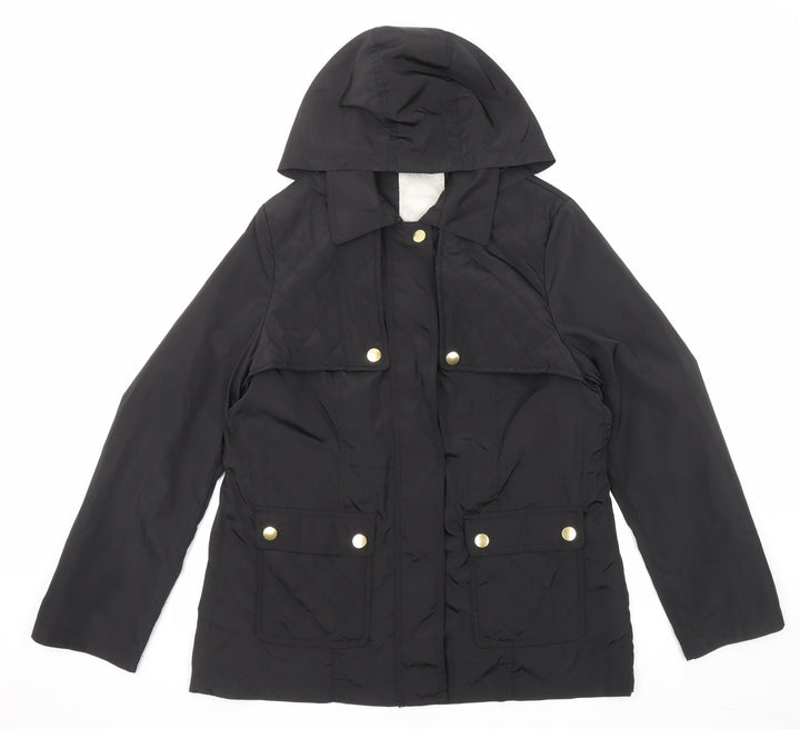 BHS Womens Black Jacket Size 14 Zip
