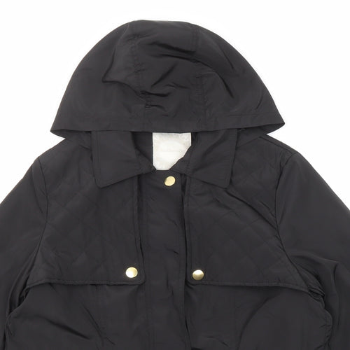 BHS Womens Black Jacket Size 14 Zip