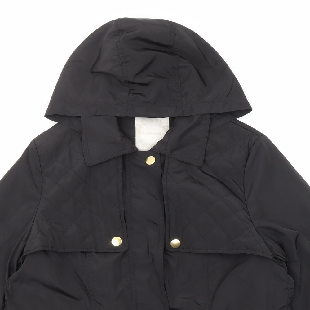 BHS Womens Black Jacket Size 14 Zip