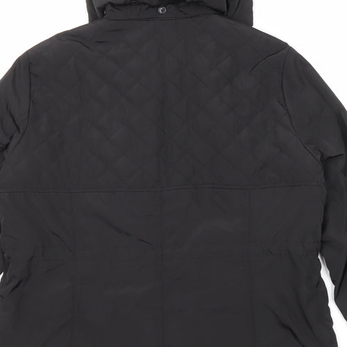 BHS Womens Black Jacket Size 14 Zip
