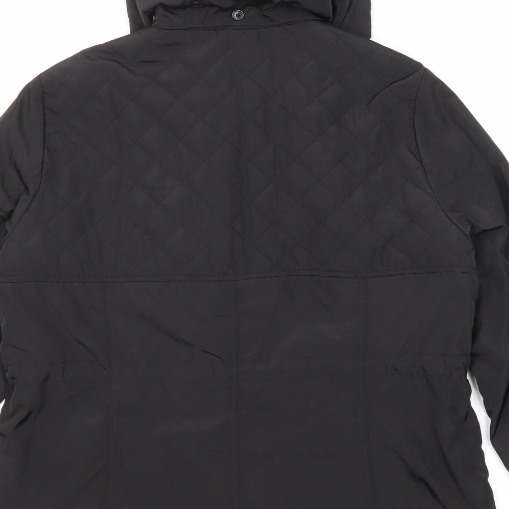 BHS Womens Black Jacket Size 14 Zip