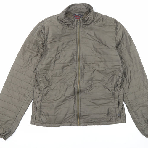 Big John Womens Green Quilted Jacket Size XL Zip