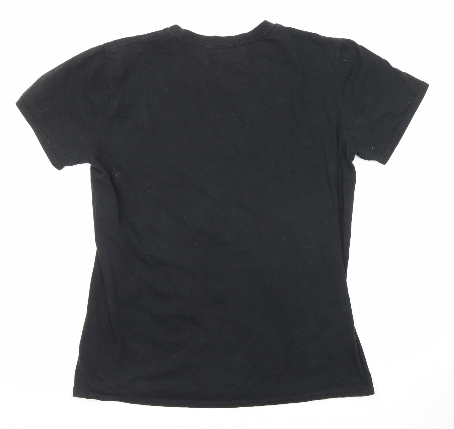Star Wars Mens Black Polyester T-Shirt Size M Round Neck - stormtrooper
